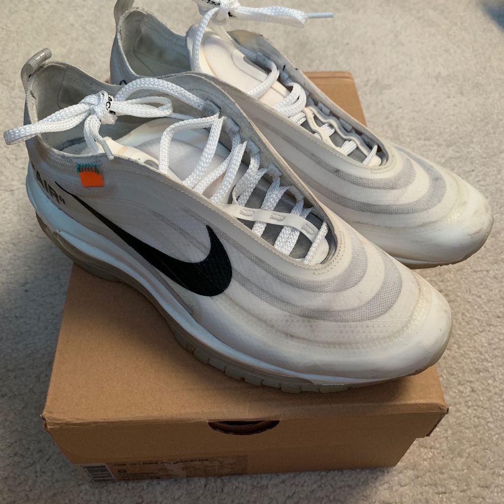 Off White Nike Air Max 97 Size 9